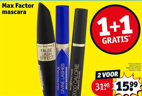 mascara aanbieding